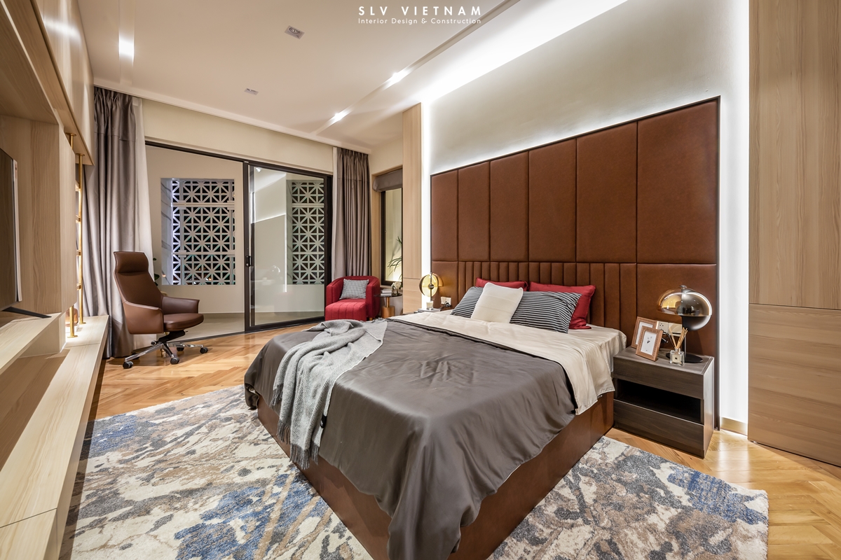 Phòng ngủ 2 nhà phố Kim Vinh Home - SLV Vietnam (3)