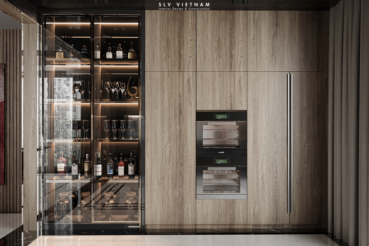 Thiết kế nội thất Kitchen Luxury - SLV Vietnam (5)