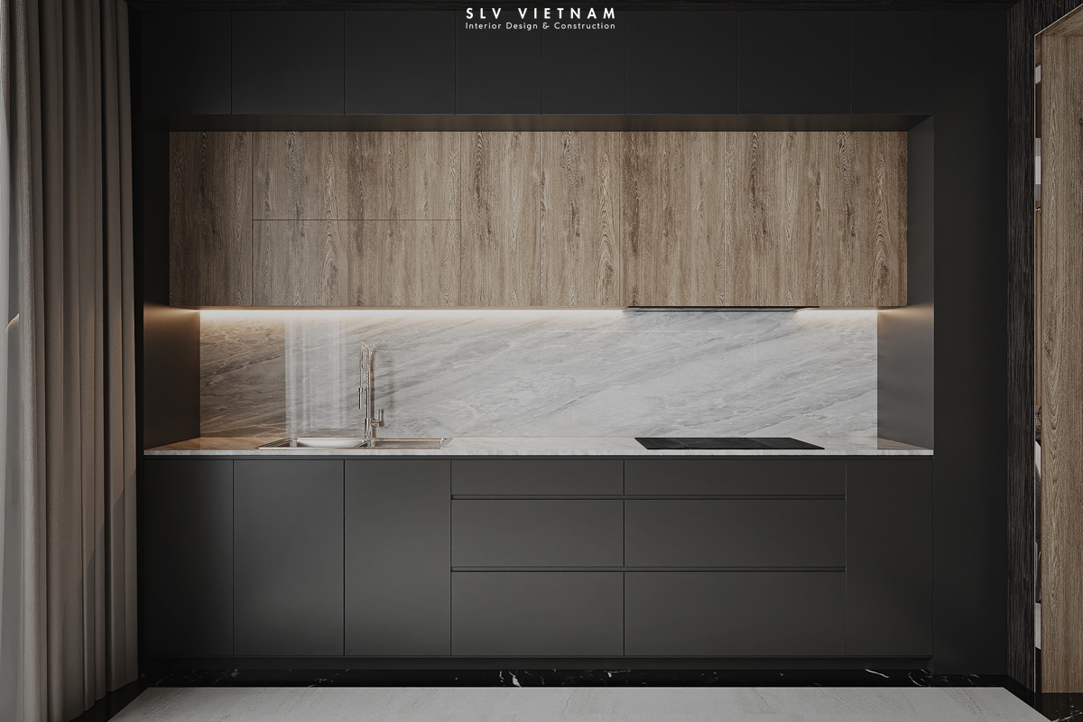 Thiết kế nội thất Kitchen Luxury - SLV Vietnam (6)