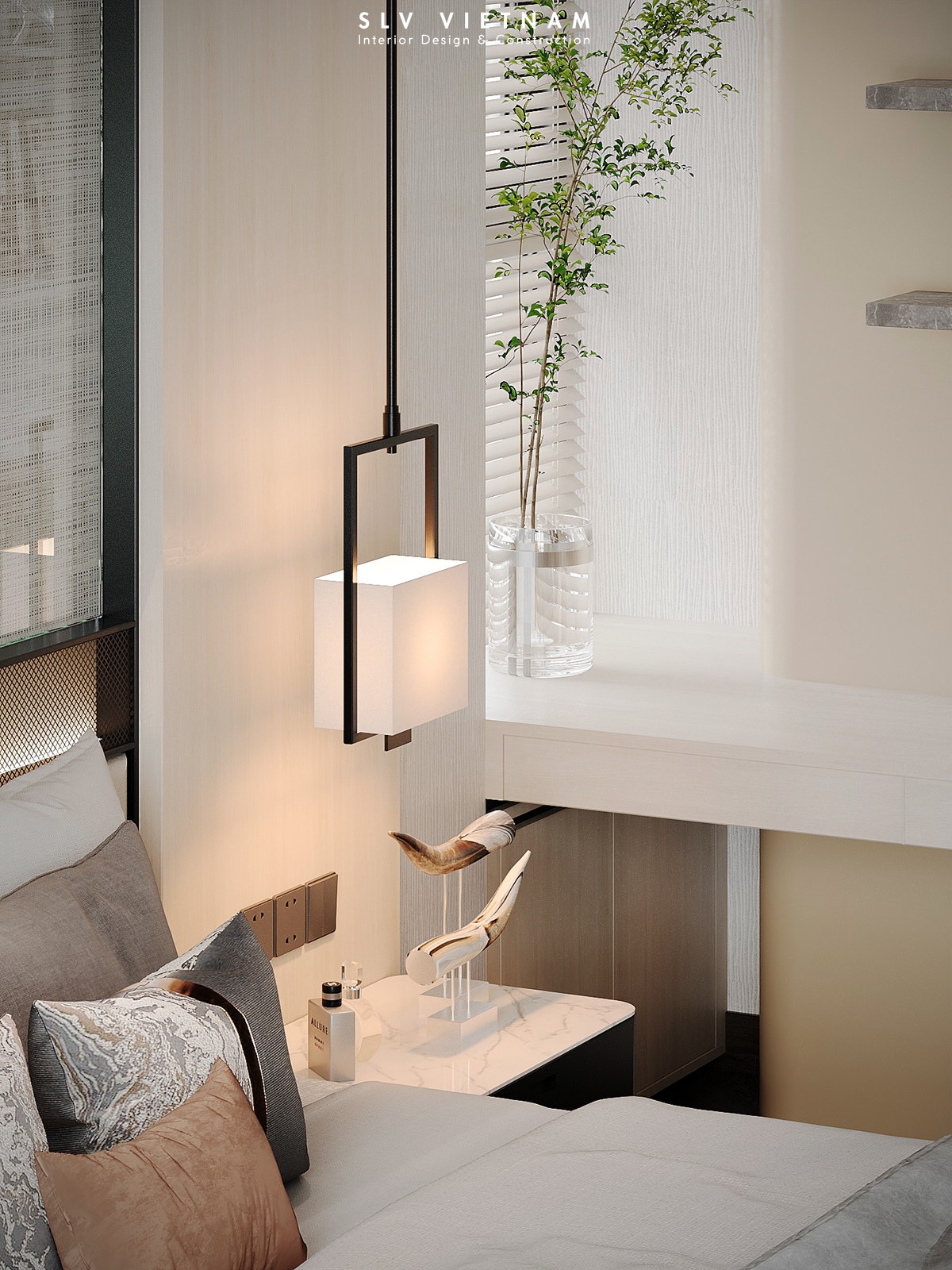 Phòng ngủ 1 dự án La Cosmo - SLV Vietnam (5)