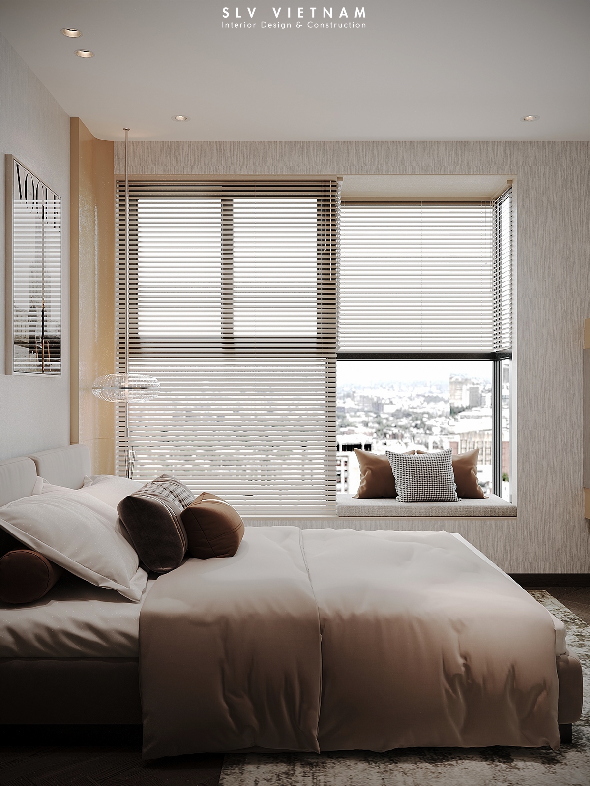 Phòng ngủ 3 dự án La Cosmo - SLV Vietnam (5)