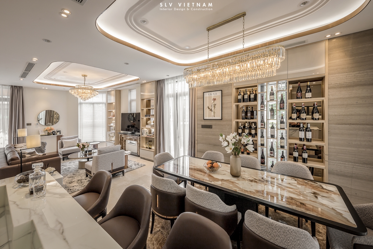 Phòng bếp dự án Lavila Luxury - SLV Vietnam (2)