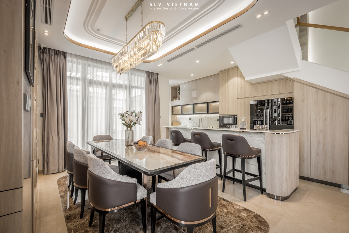 Phòng bếp dự án Lavila Luxury - SLV Vietnam (4)