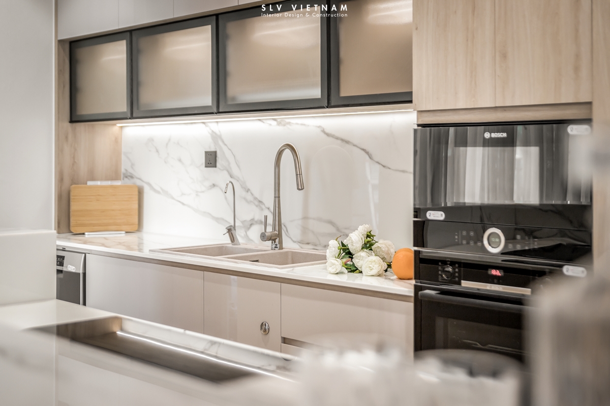 Phòng bếp dự án Lavila Luxury - SLV Vietnam (5)