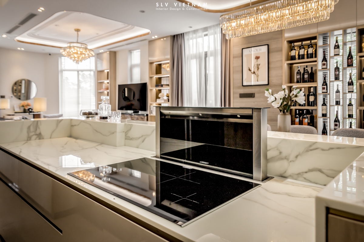 Phòng bếp dự án Lavila Luxury - SLV Vietnam (8)
