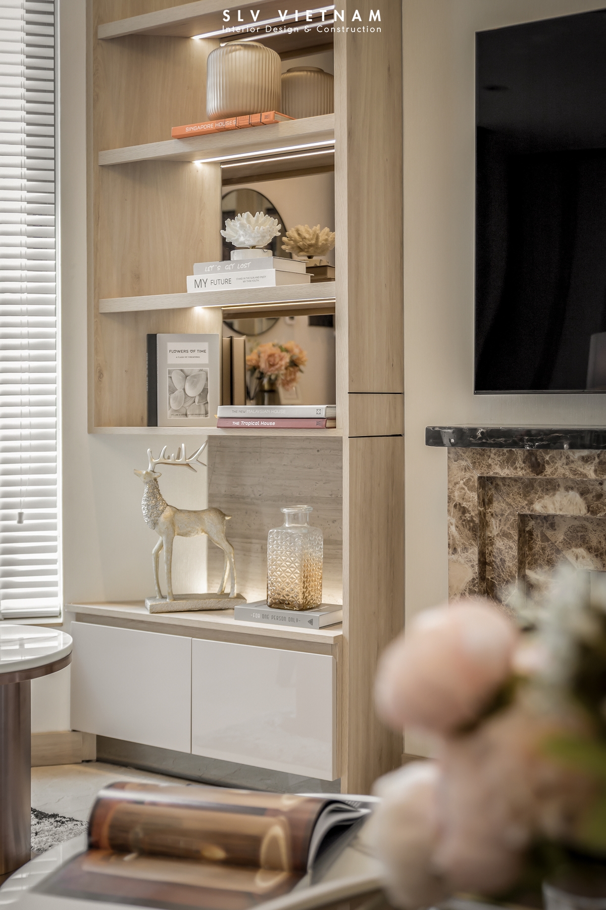 Phòng khách dự án Lavila Luxury - SLV Vietnam (8)