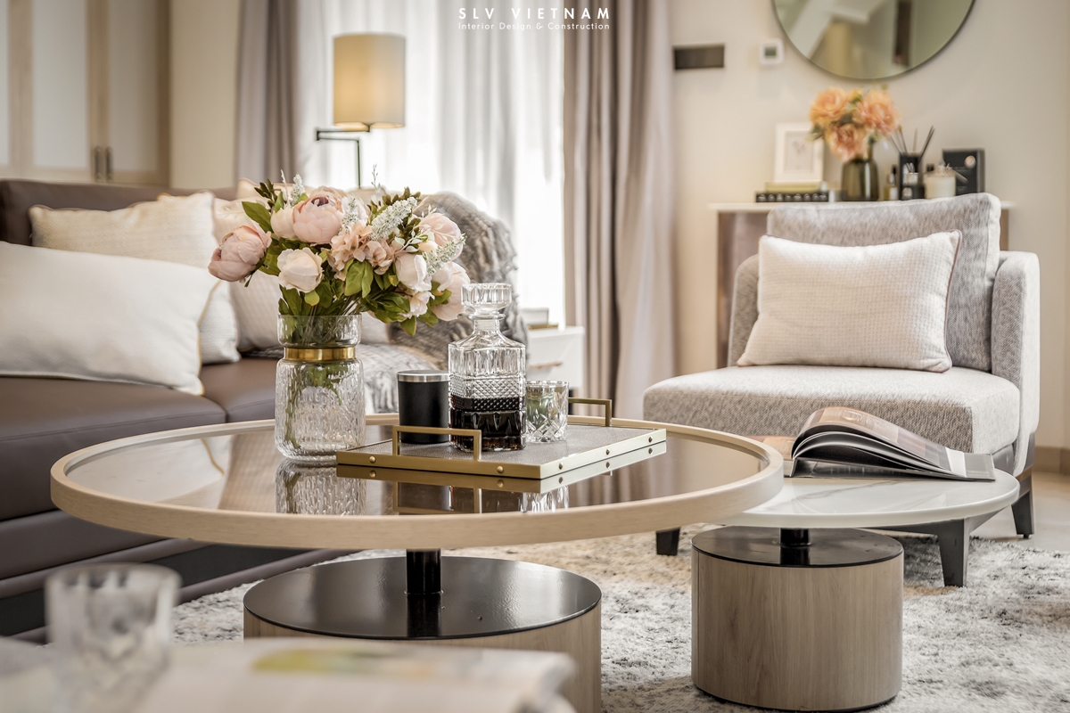 Phòng khách dự án Lavila Luxury - SLV Vietnam (7)