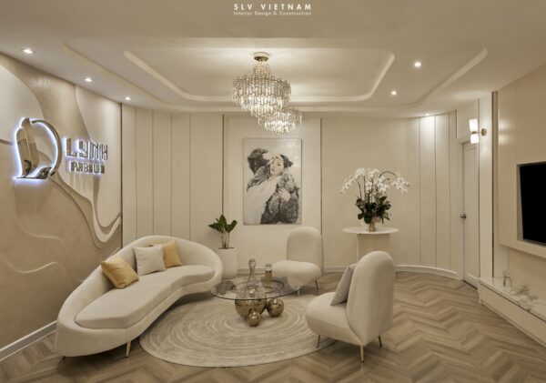 Thiết kế nội thất cửa hàng Lynh Premium