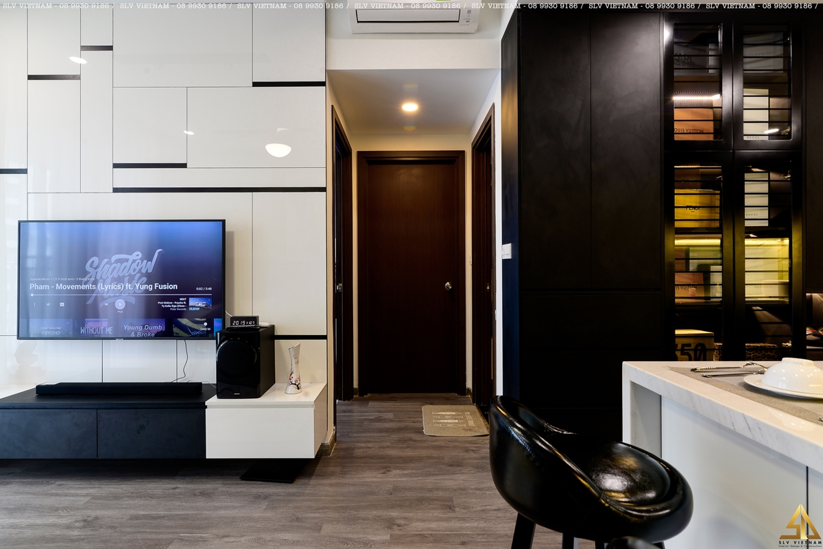 Không gian khách bếp dự án Ms Thảo House - SLV Vietnam 8