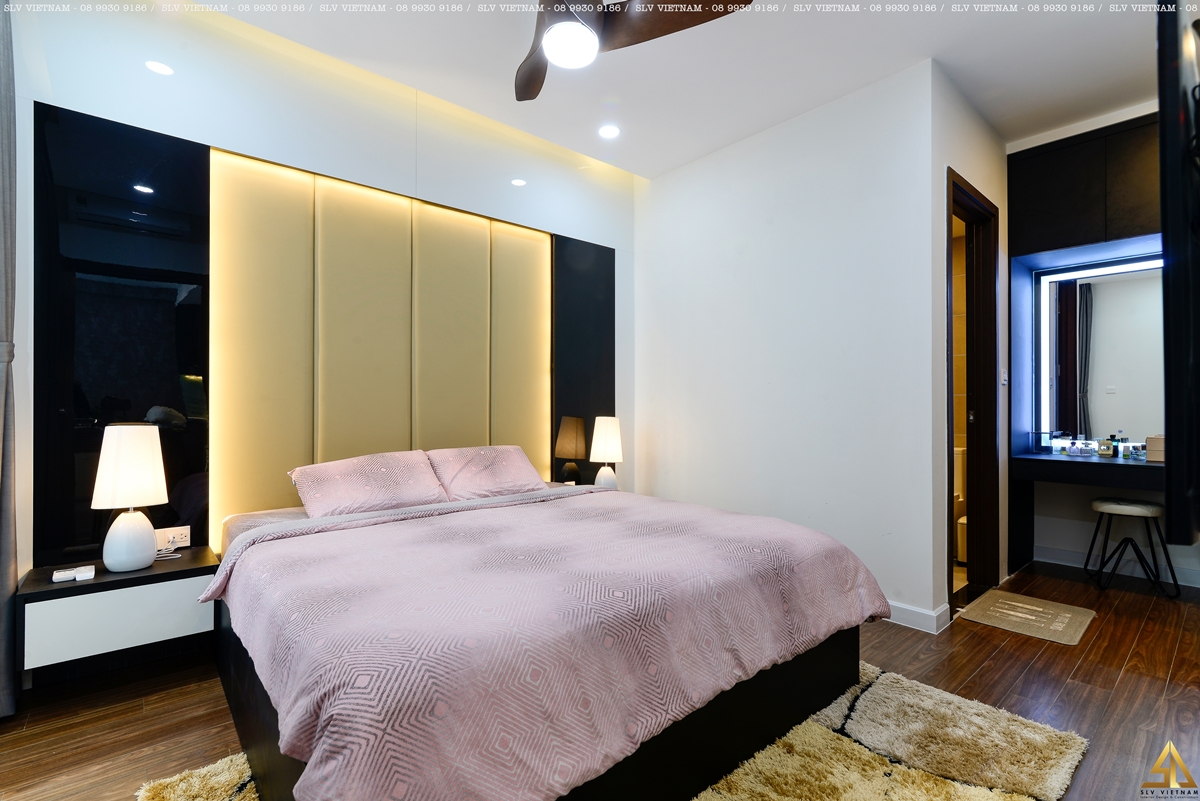 Phòng ngủ chính dự án Ms Thao House - SLV Vietnam 1