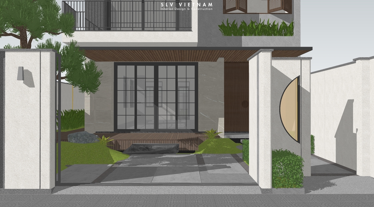 Kiến trúc nhà phố Nha Trang House - SLV Vietnam (14)