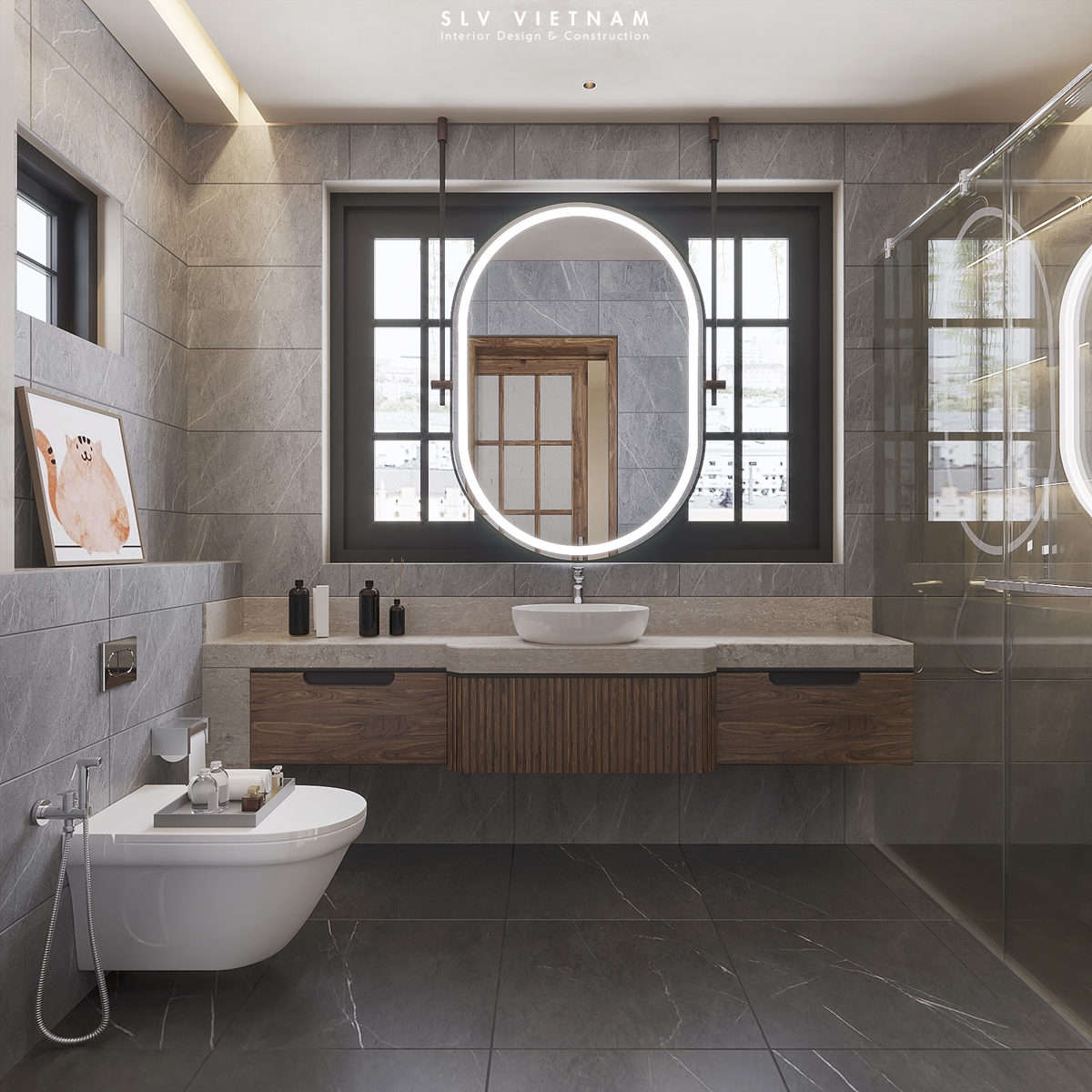 Phòng ngủ 2 nhà phố Nha Trang House - SLV Vietnam (3)