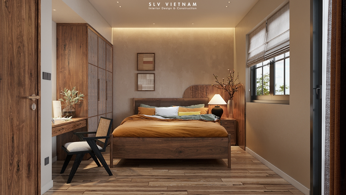 Phòng ngủ 4 nhà phố Nha Trang House - SLV Vietnam (1)