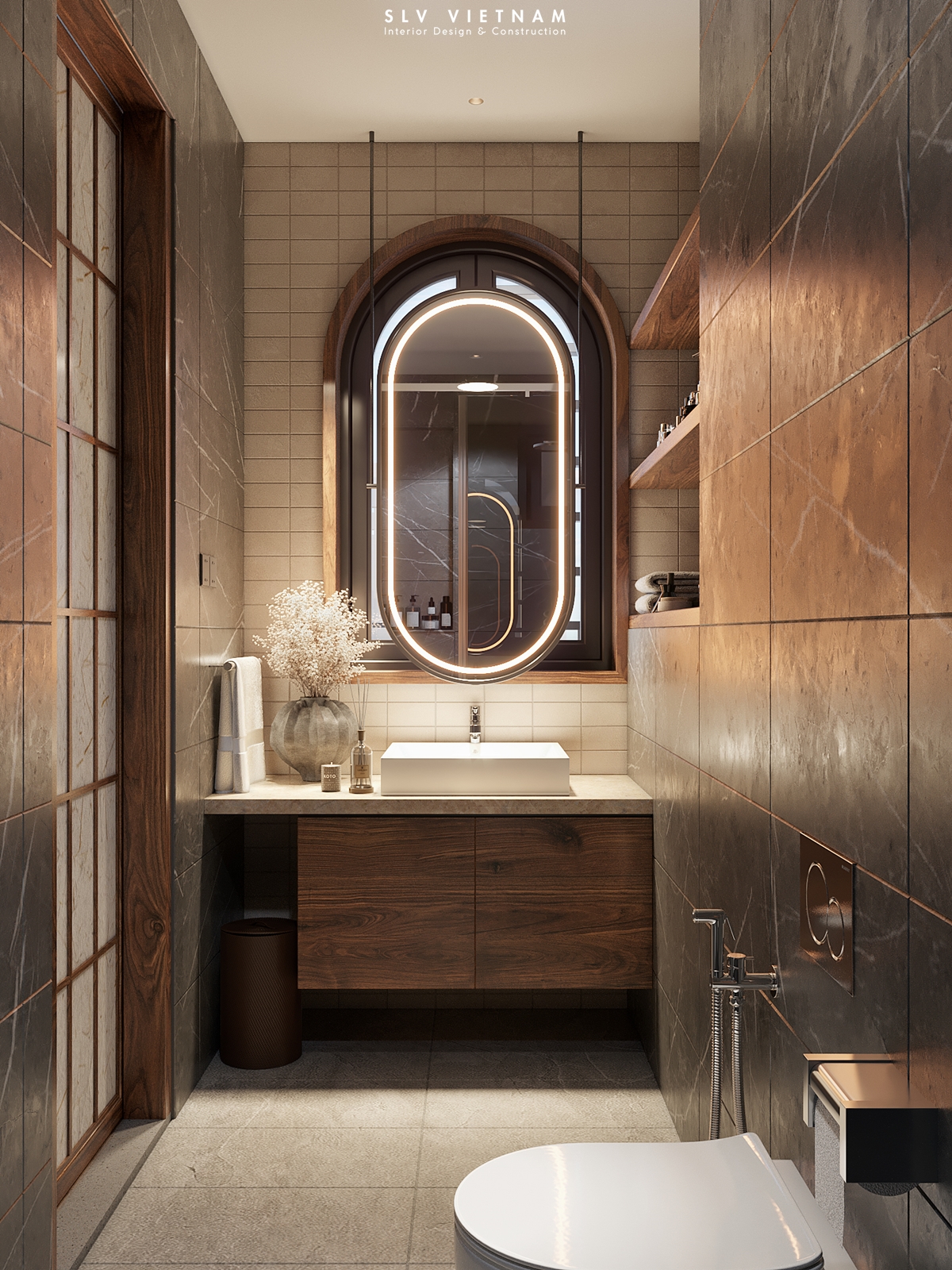 Phòng ngủ 4 nhà phố Nha Trang House - SLV Vietnam (3)