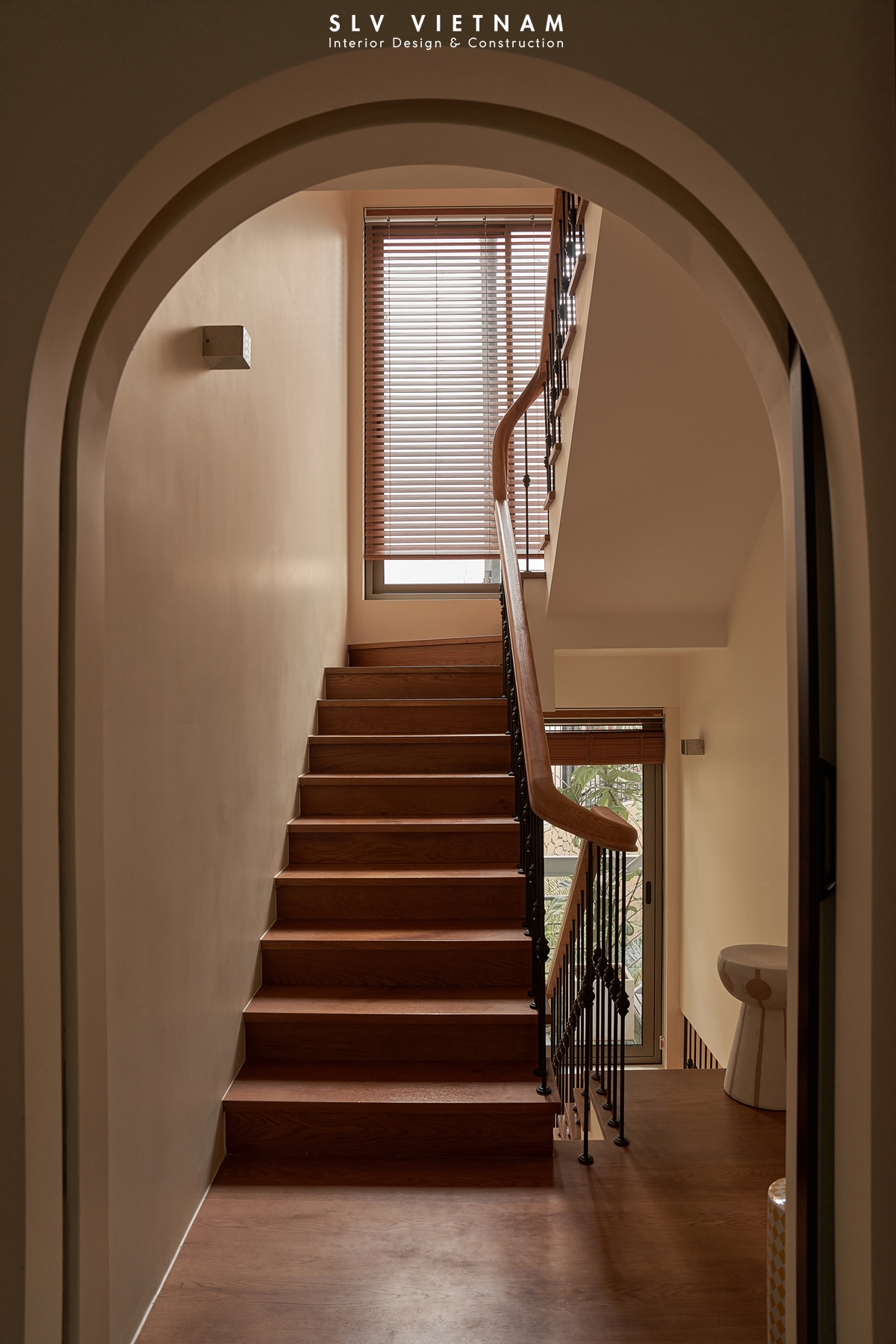 Thiết kế cầu thang dự án Phan Ngu Home - SLV Vietnam (1)