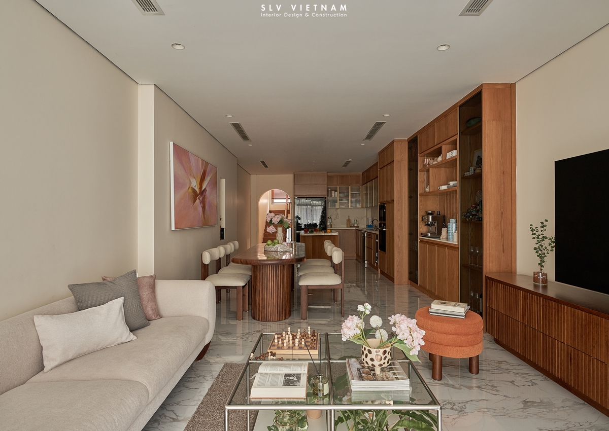 Thiết kế nội thất dự án Phan Ngu Home do SLV Vietnam thực hiện