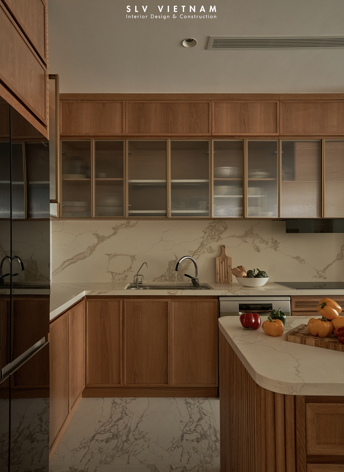 Phòng bếp dự án Phan Ngu Home - SLV Vietnam (4)