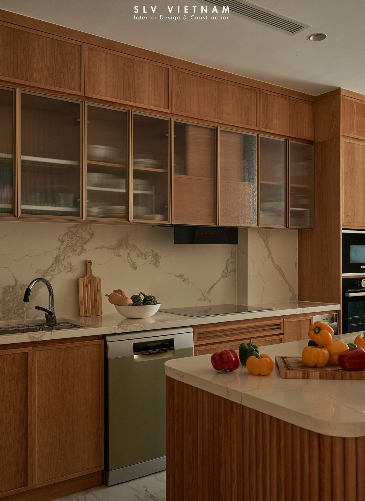 Phòng bếp dự án Phan Ngu Home - SLV Vietnam (5)