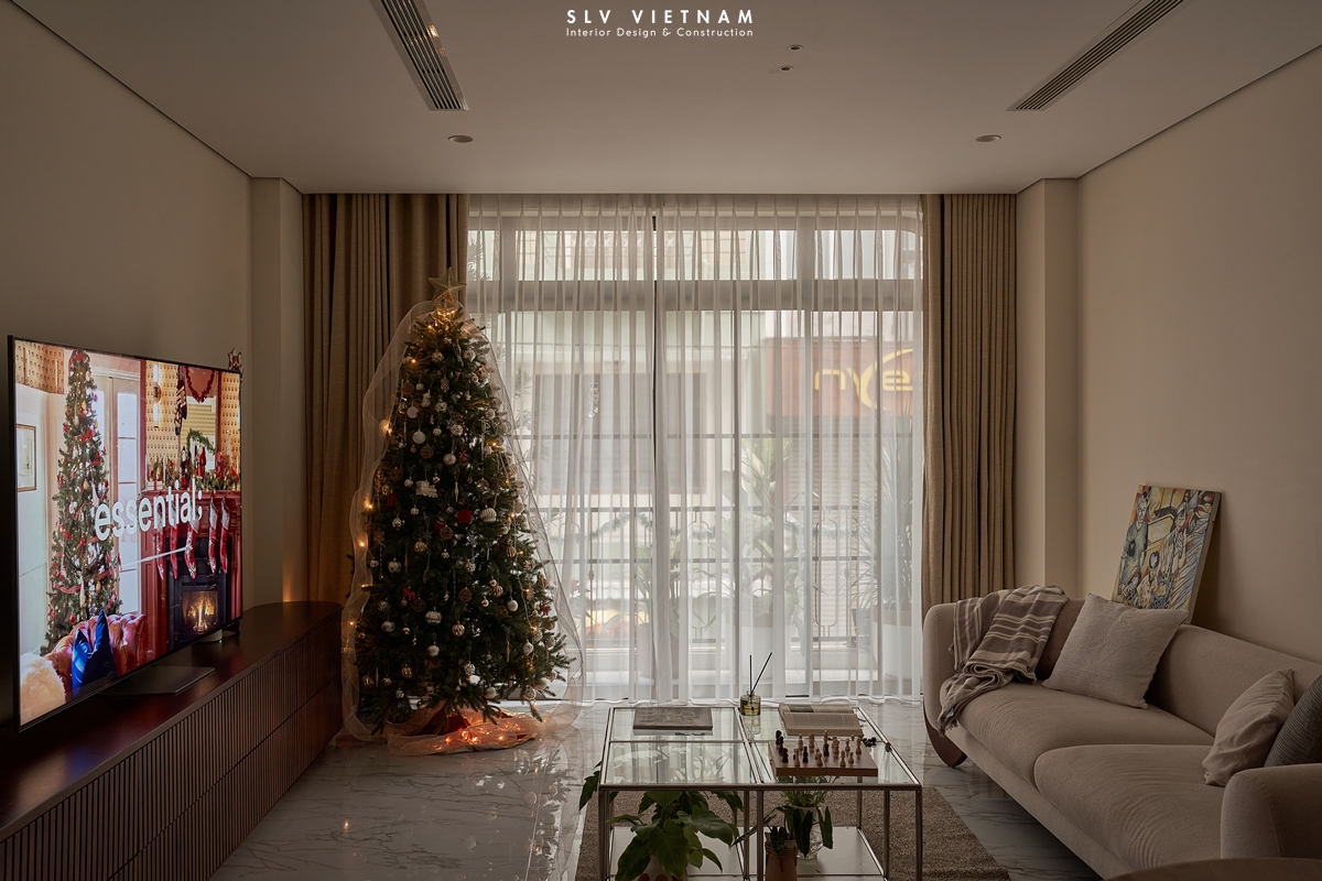 Phòng khách dự án Phan Ngu Home - SLV Vietnam (4)