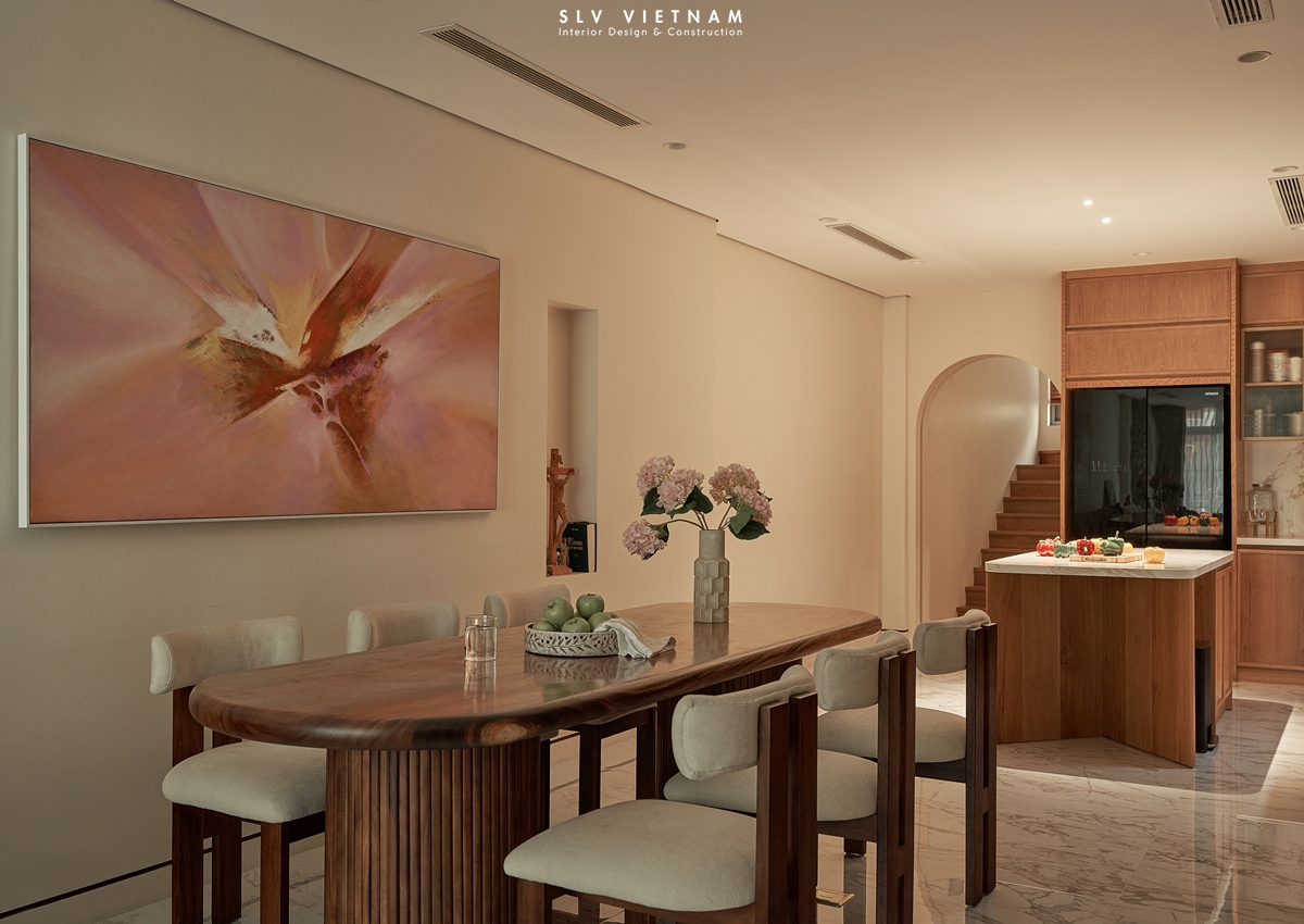 Phòng bếp dự án Phan Ngu Home - SLV Vietnam (1)