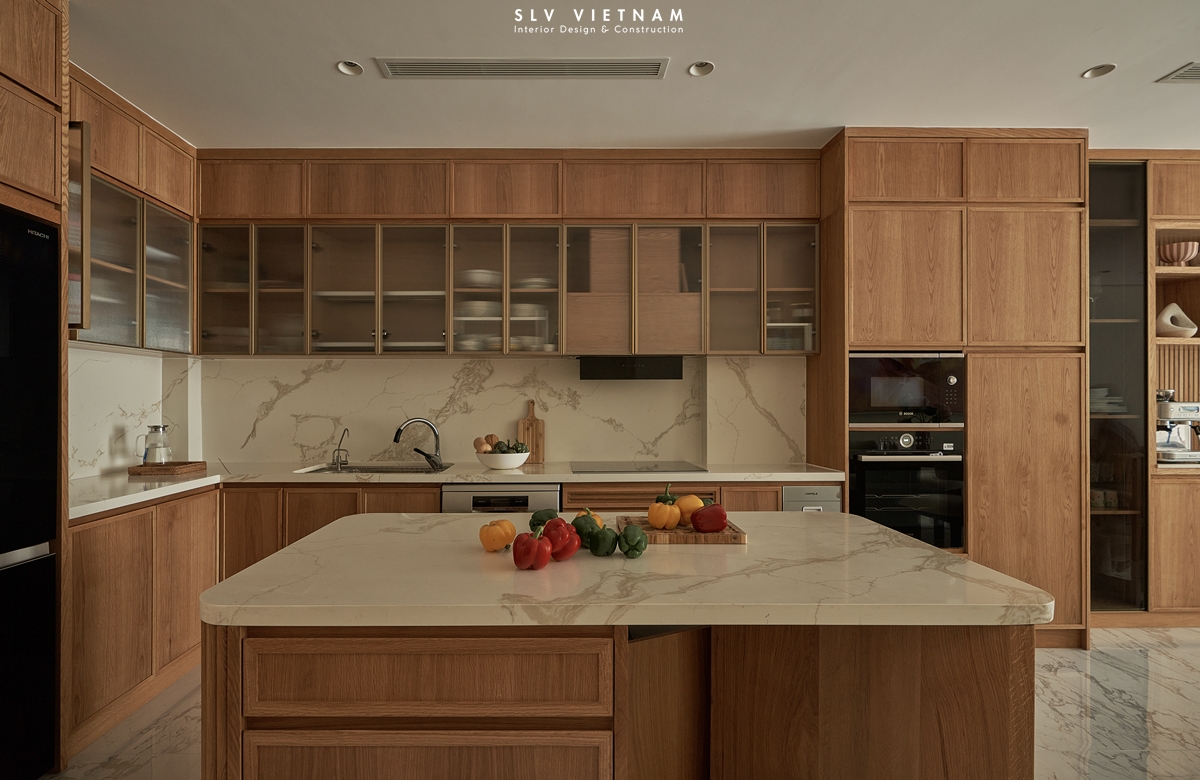 Phòng bếp dự án Phan Ngu Home - SLV Vietnam (3)