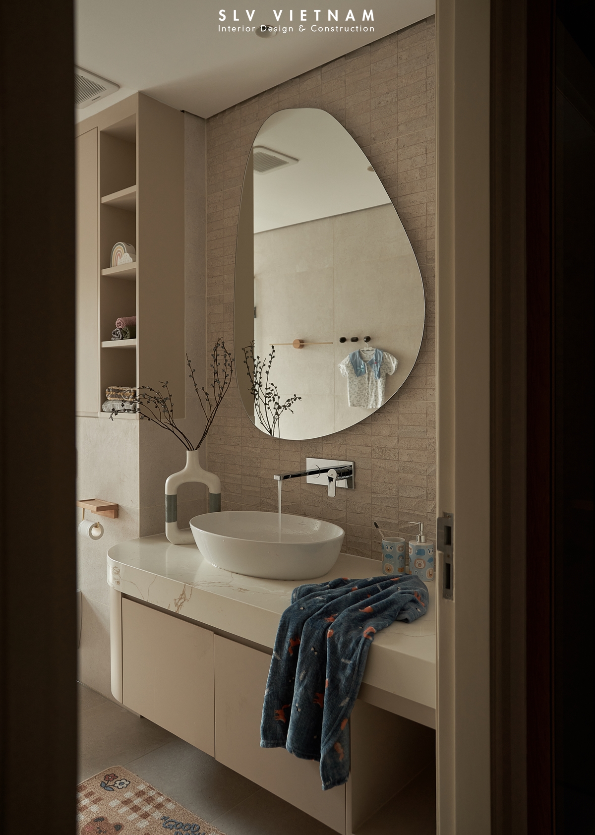 Phòng ngủ trẻ em dự án Phan Ngu Home - SLV Vietnam (5)