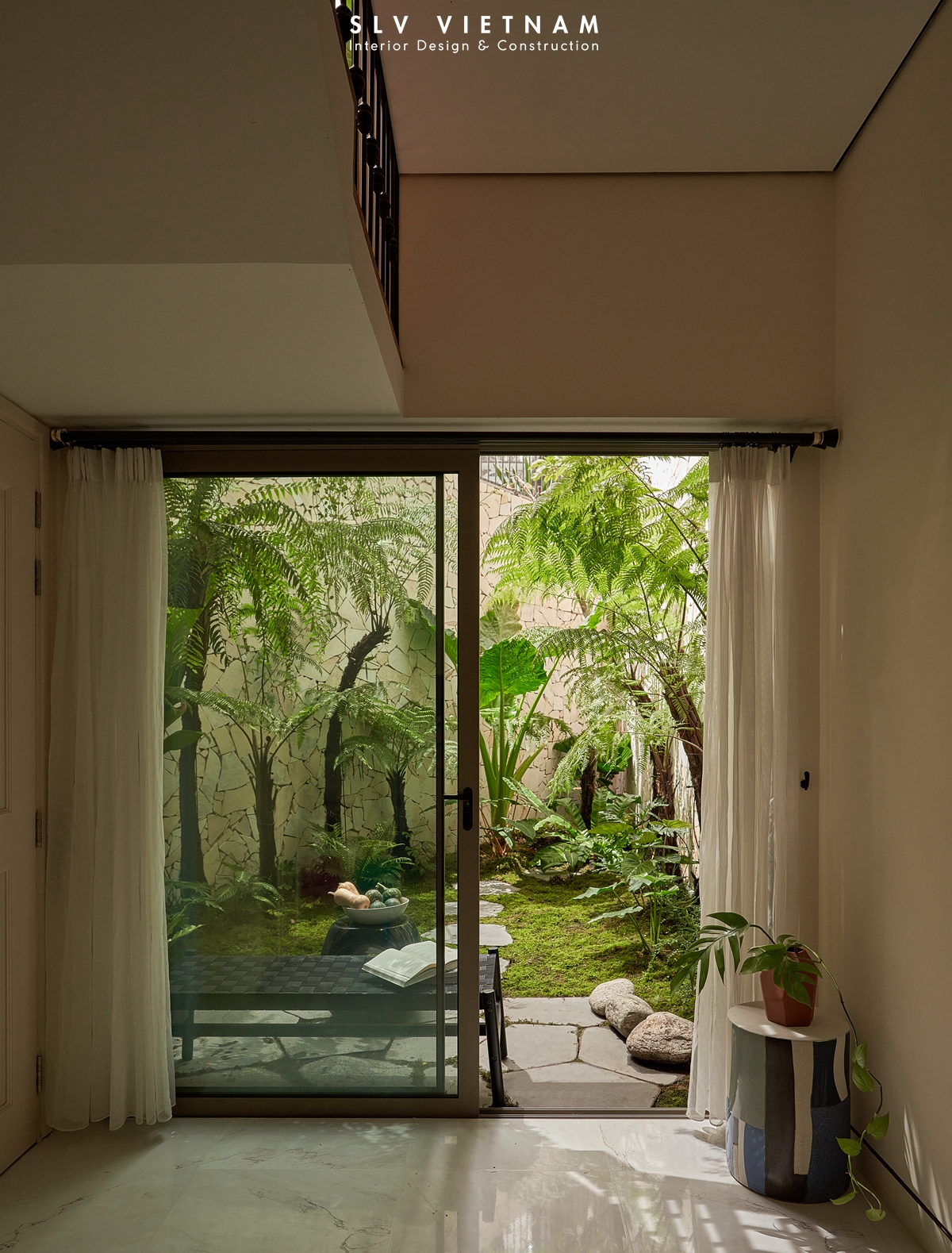 Sân vườn dự án Phan Ngu Home - SLV Vietnam (1)