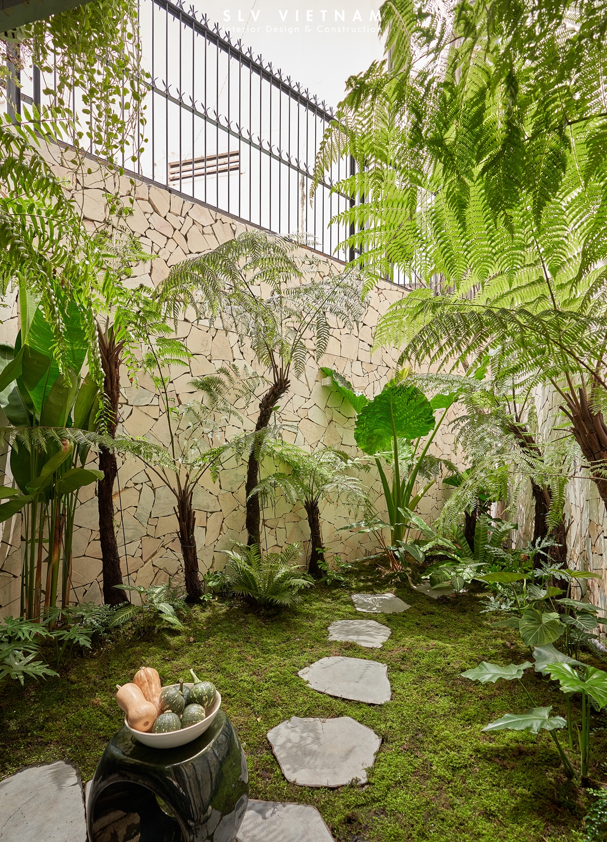 Sân vườn dự án Phan Ngu Home - SLV Vietnam (2)