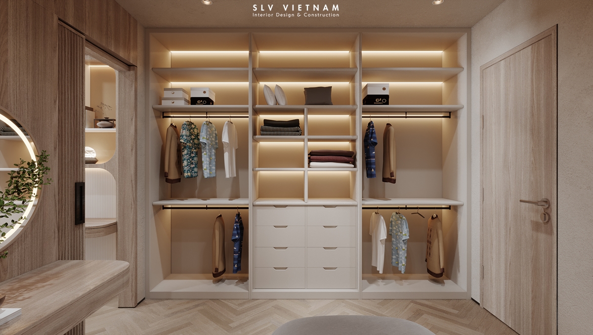 Phòng ngủ con nhà phố PN House - SLV Vietnam (4)