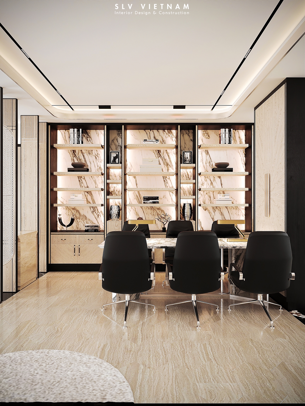 Phòng làm việc dự án Quang Home - SLV Vietnam (1)