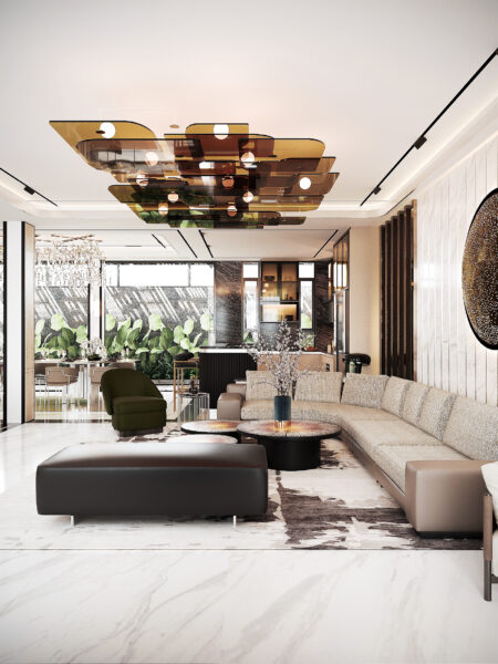 Thiết kế nội thất dự án Quang Home SLV Vietnam