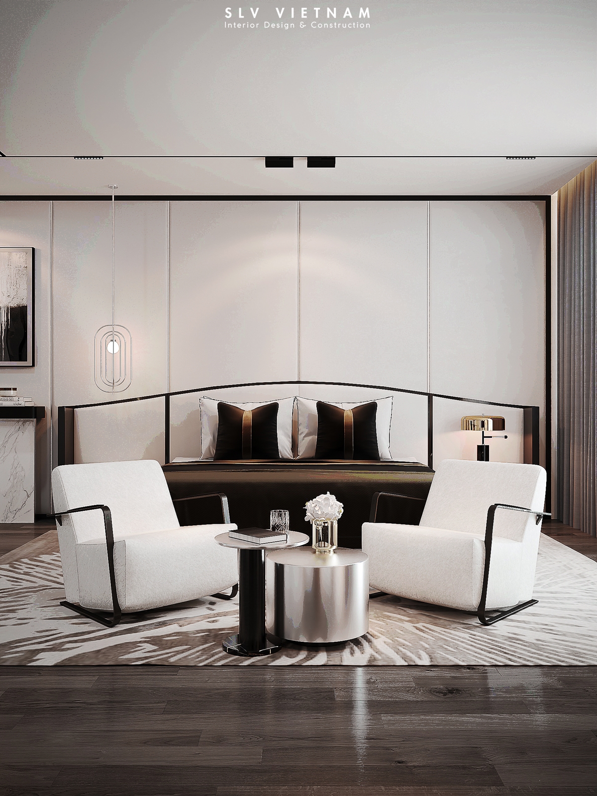 Phòng ngủ 1 dự án Quang Home - SLV Vietnam (1)