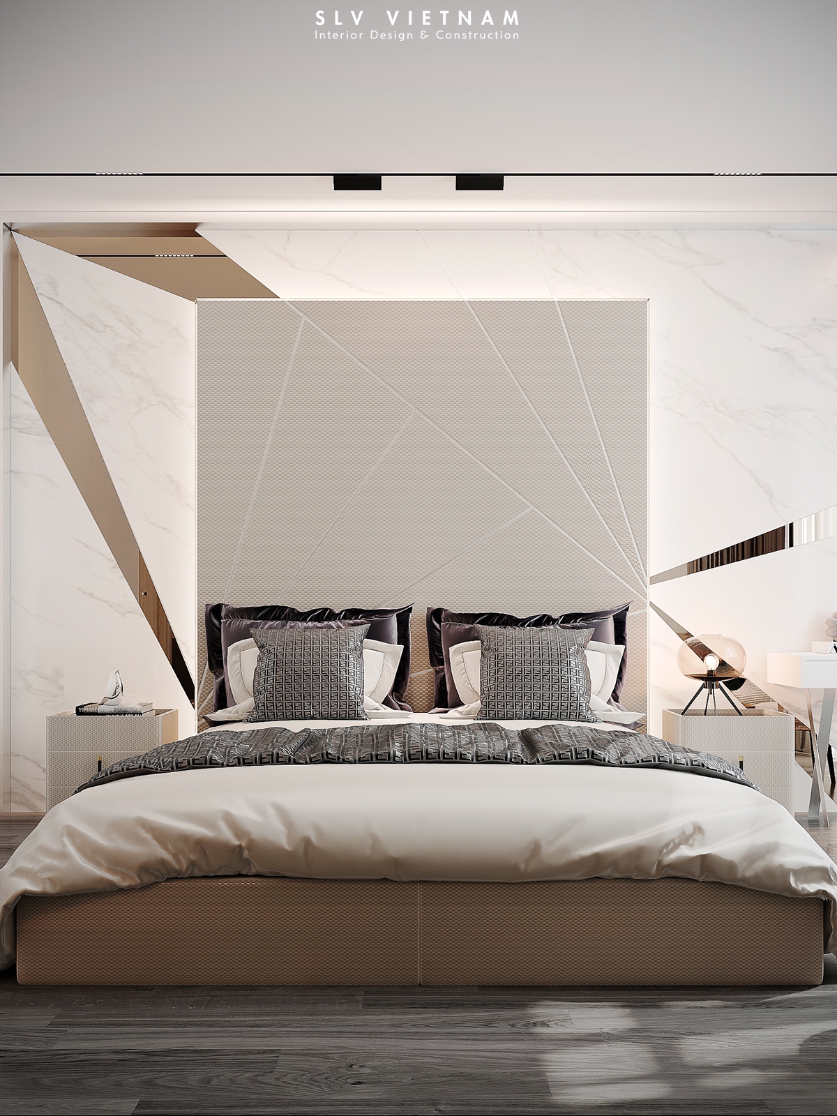 Phòng ngủ 3 dự án Quang Home - SLV Vietnam (1)