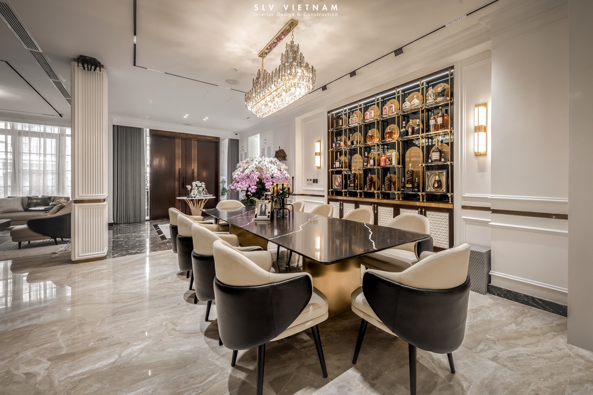 Phòng bếp dự án TB Luxury - SLV Vietnam (1)