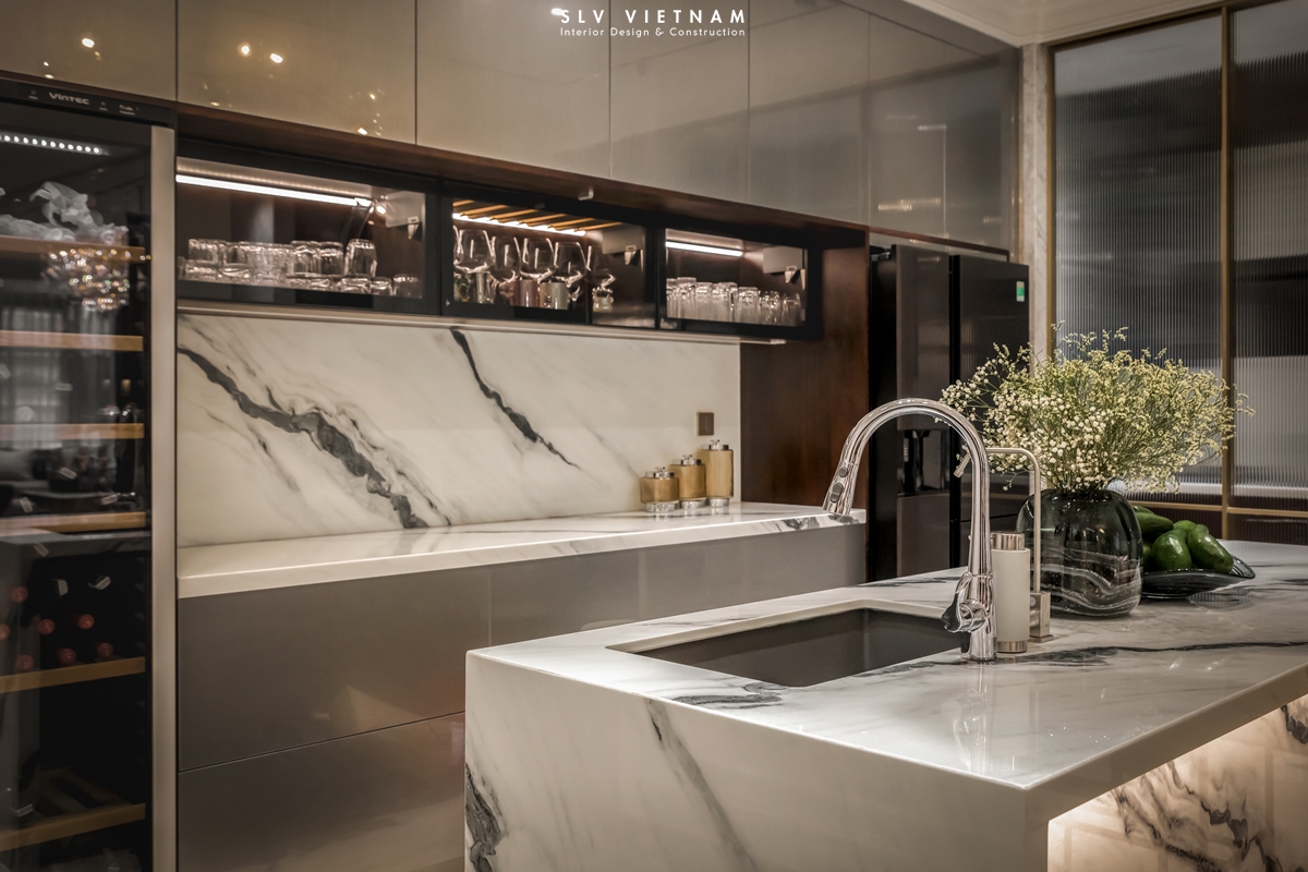 Phòng bếp dự án TB Luxury - SLV Vietnam (4)