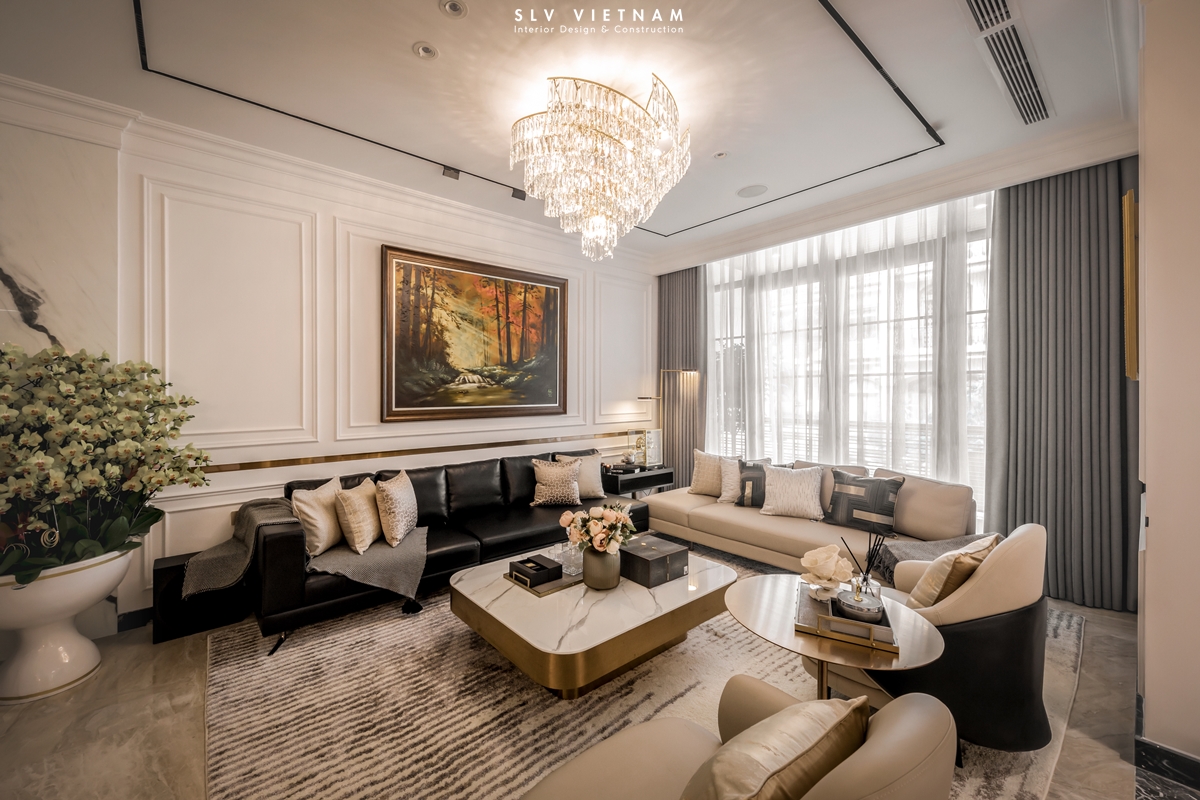 Phòng khách dự án TB Luxury - SLV Vietnam (1)