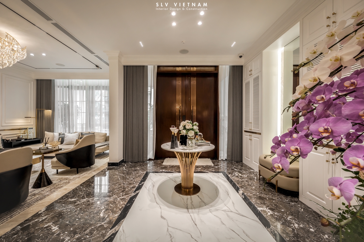 Phòng khách dự án TB Luxury - SLV Vietnam (4)