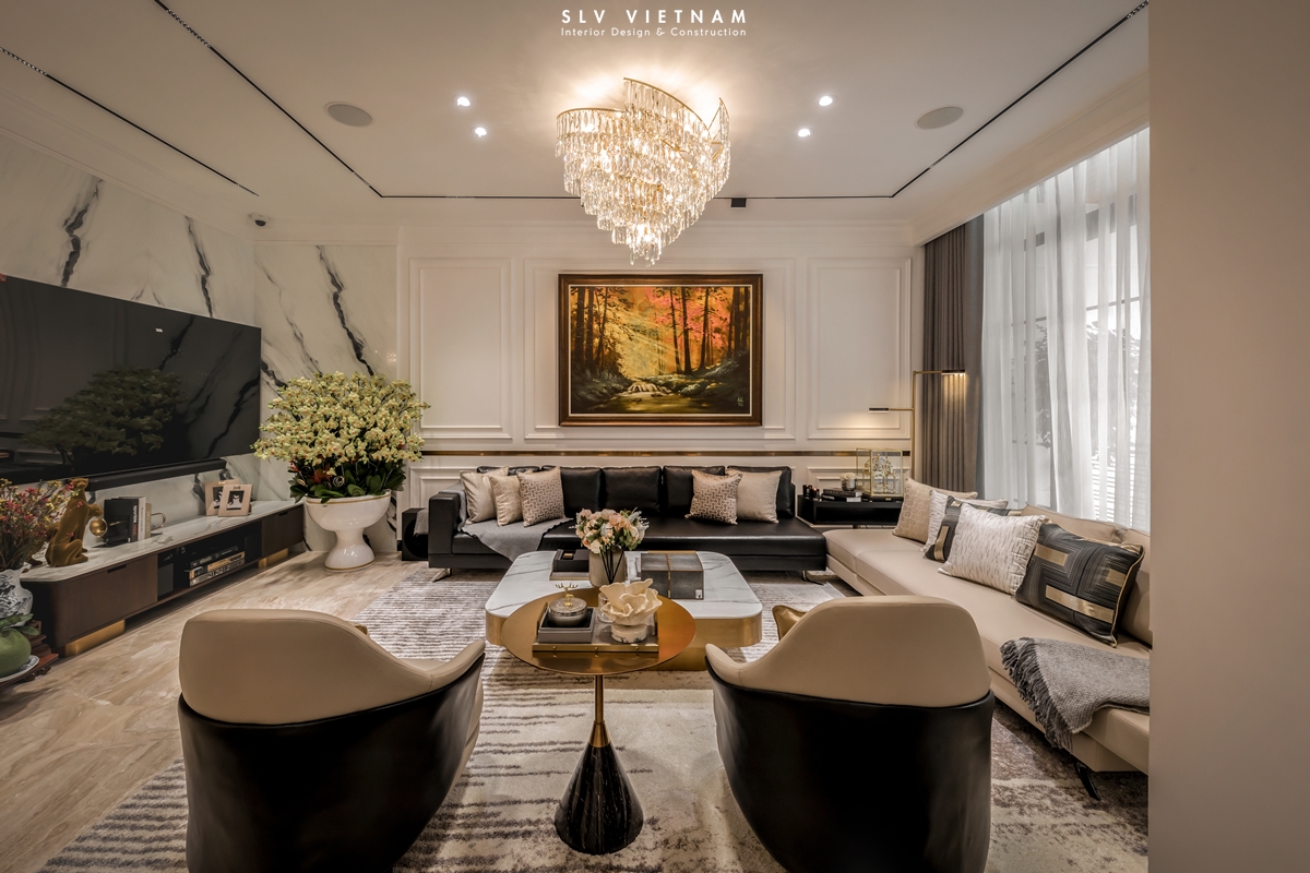 Phòng khách dự án TB Luxury - SLV Vietnam (5)