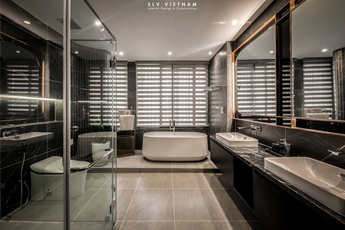 Phòng ngủ master dự án TB Luxury - SLV Vietnam (9)