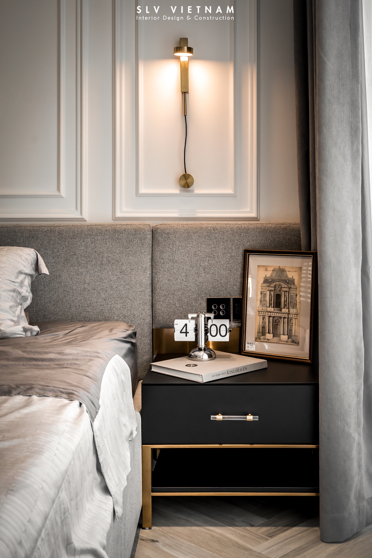 Phòng ngủ master dự án TB Luxury - SLV Vietnam (13)