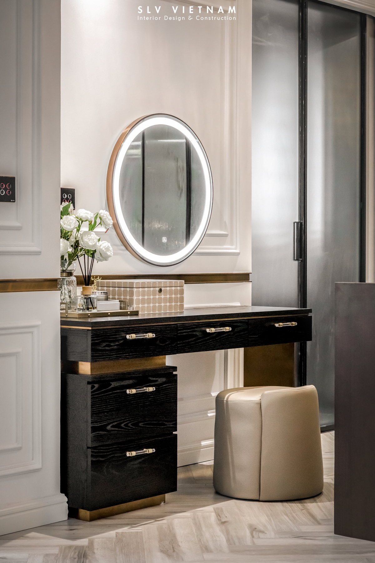 Phòng ngủ master dự án TB Luxury - SLV Vietnam (16)