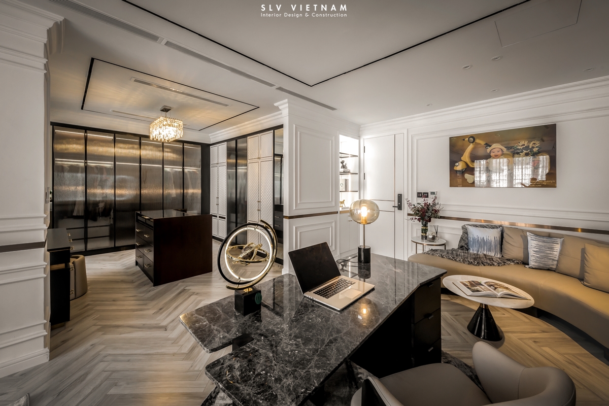 Phòng ngủ master dự án TB Luxury - SLV Vietnam (6)