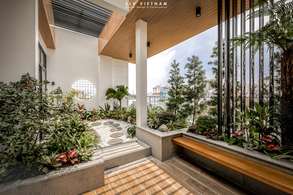 Sân thượng dự án TB Luxury - SLV Vietnam (1)