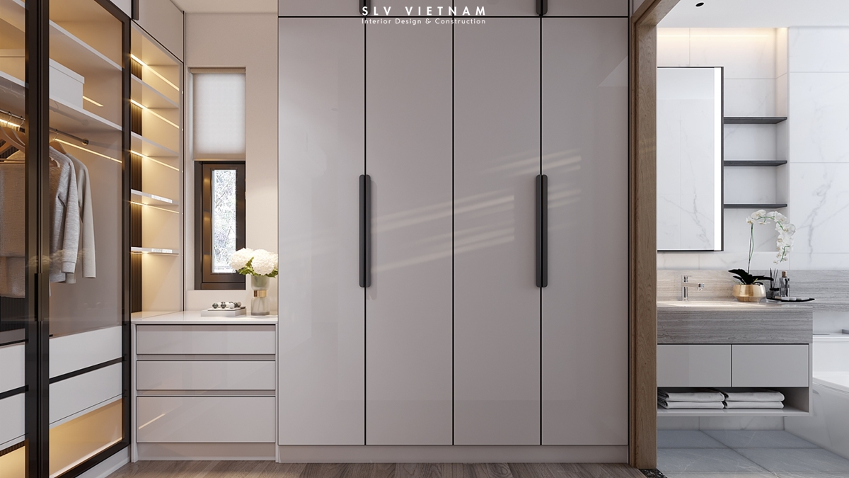 Phòng ngủ 3 nhà phố Thanh House - SLV Vietnam (3)