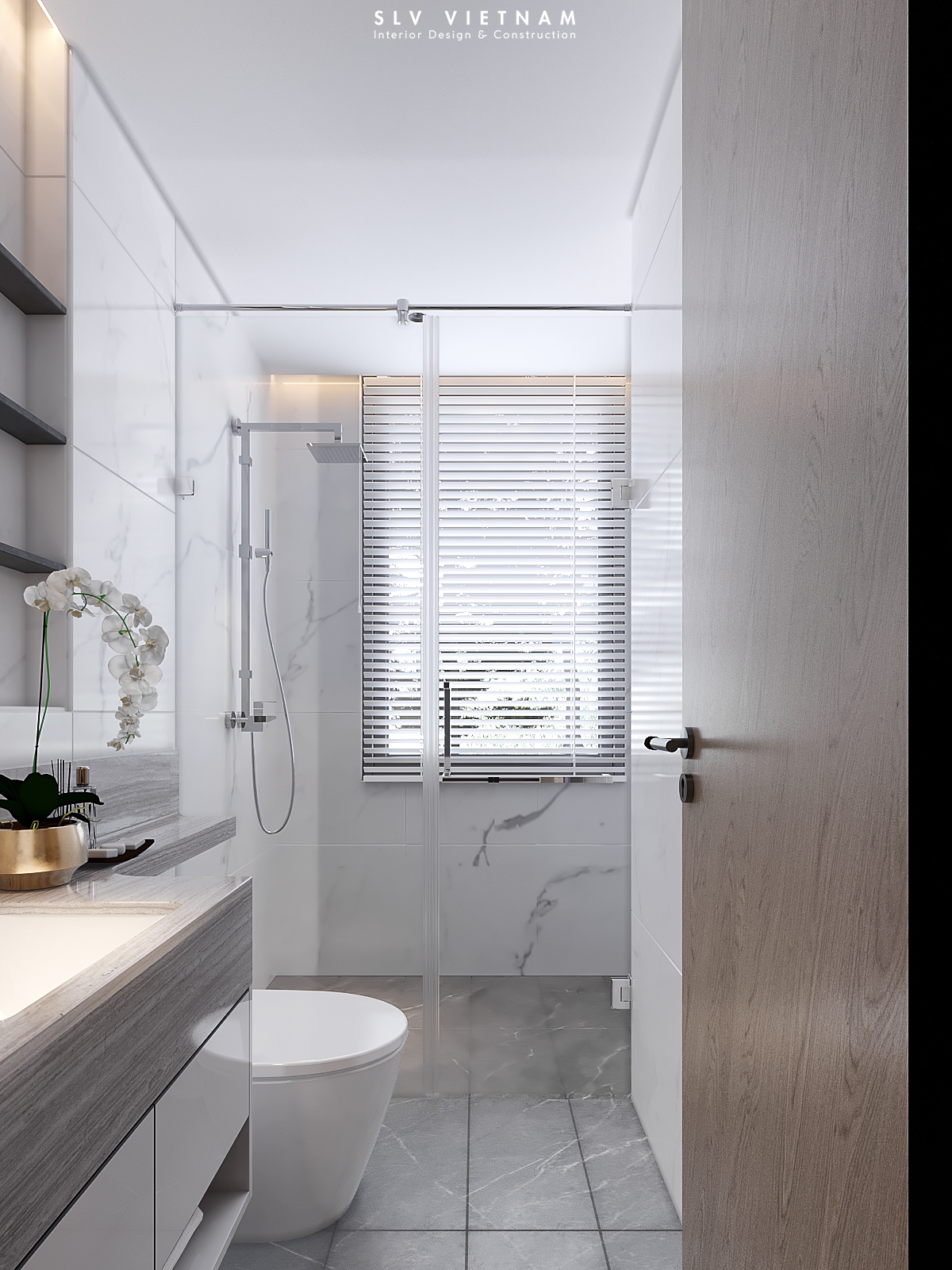 Phòng ngủ 3 nhà phố Thanh House - SLV Vietnam (5)