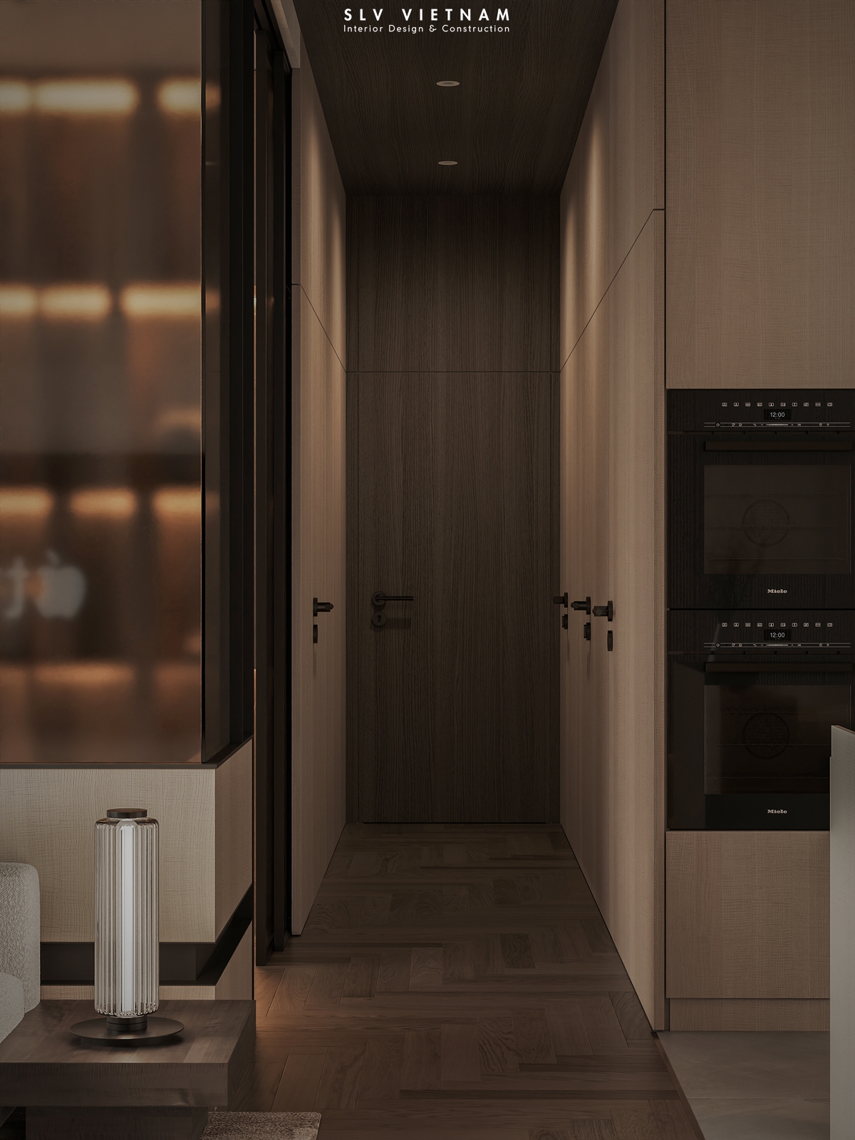 Không gian khách bếp dự án The Ascent - SLV Vietnam (6)