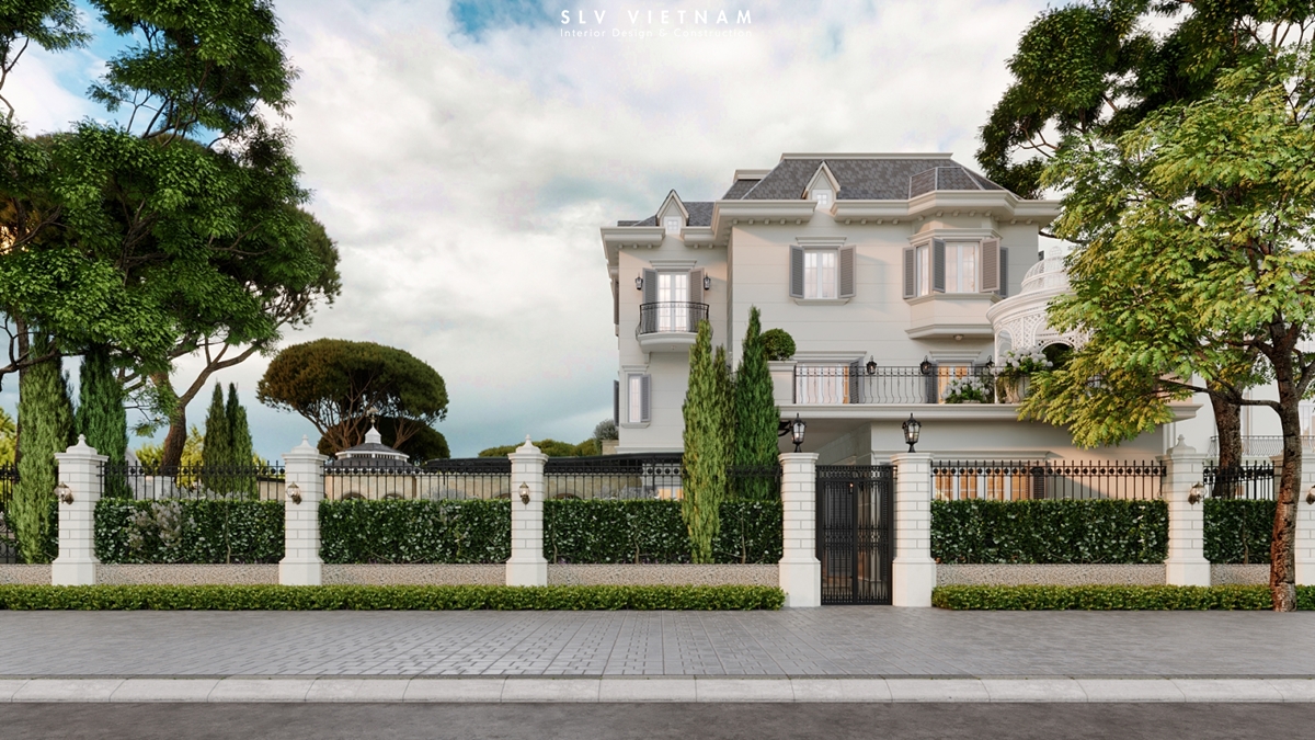 Kiến trúc biệt thự The Chateau - SLV Vietnam (17)