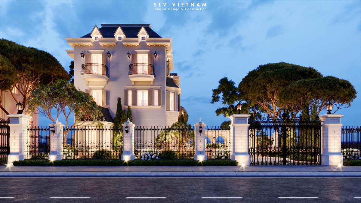 Kiến trúc biệt thự The Chateau - SLV Vietnam (3)