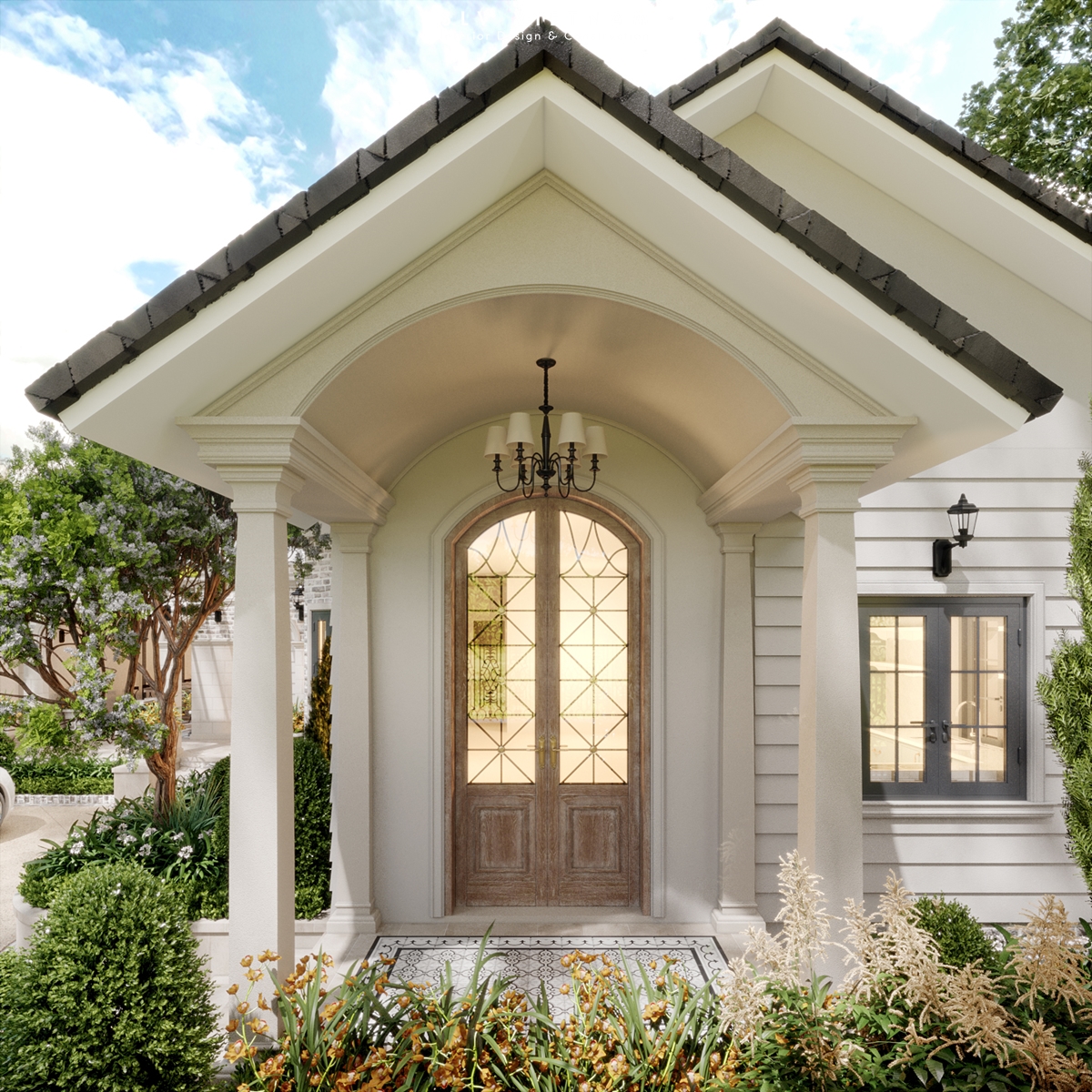 Kiến trúc villa the cottage - SLV Vietnam (2)