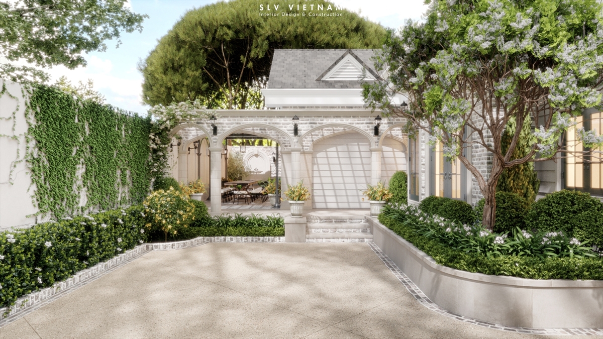Kiến trúc villa the cottage - SLV Vietnam (4)